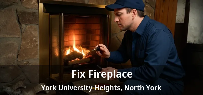 Fix Fireplace York University Heights, North York - ON