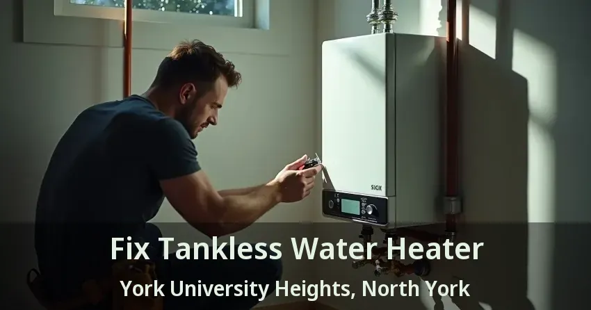 Fix Tankless Water Heater York University Heights, North York - ON Fix Tankless Water Heater York University Heights, North York - ON