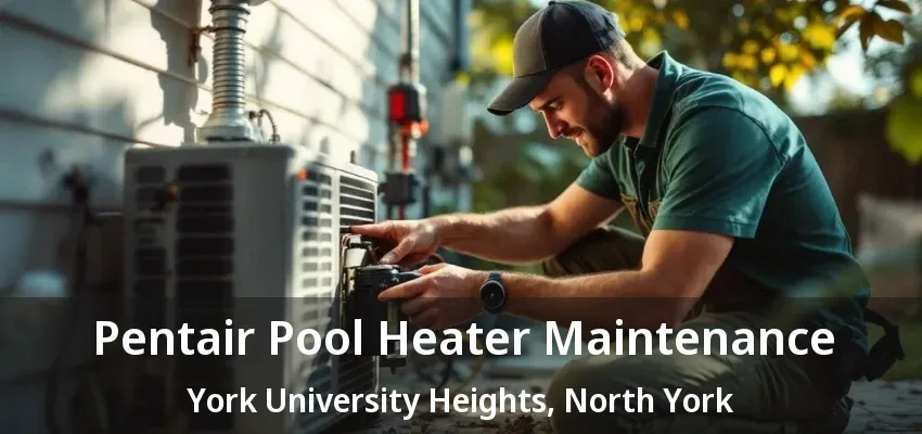 Pentair Pool Heater Maintenance York University Heights, North York - ON
