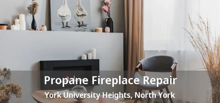 Propane Fireplace Repair York University Heights, North York - ON