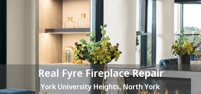 Real Fyre Fireplace Repair York University Heights, North York - ON